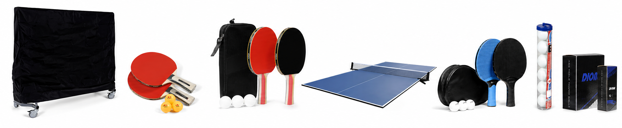 Alle accessoires voor je tafeltennistafel