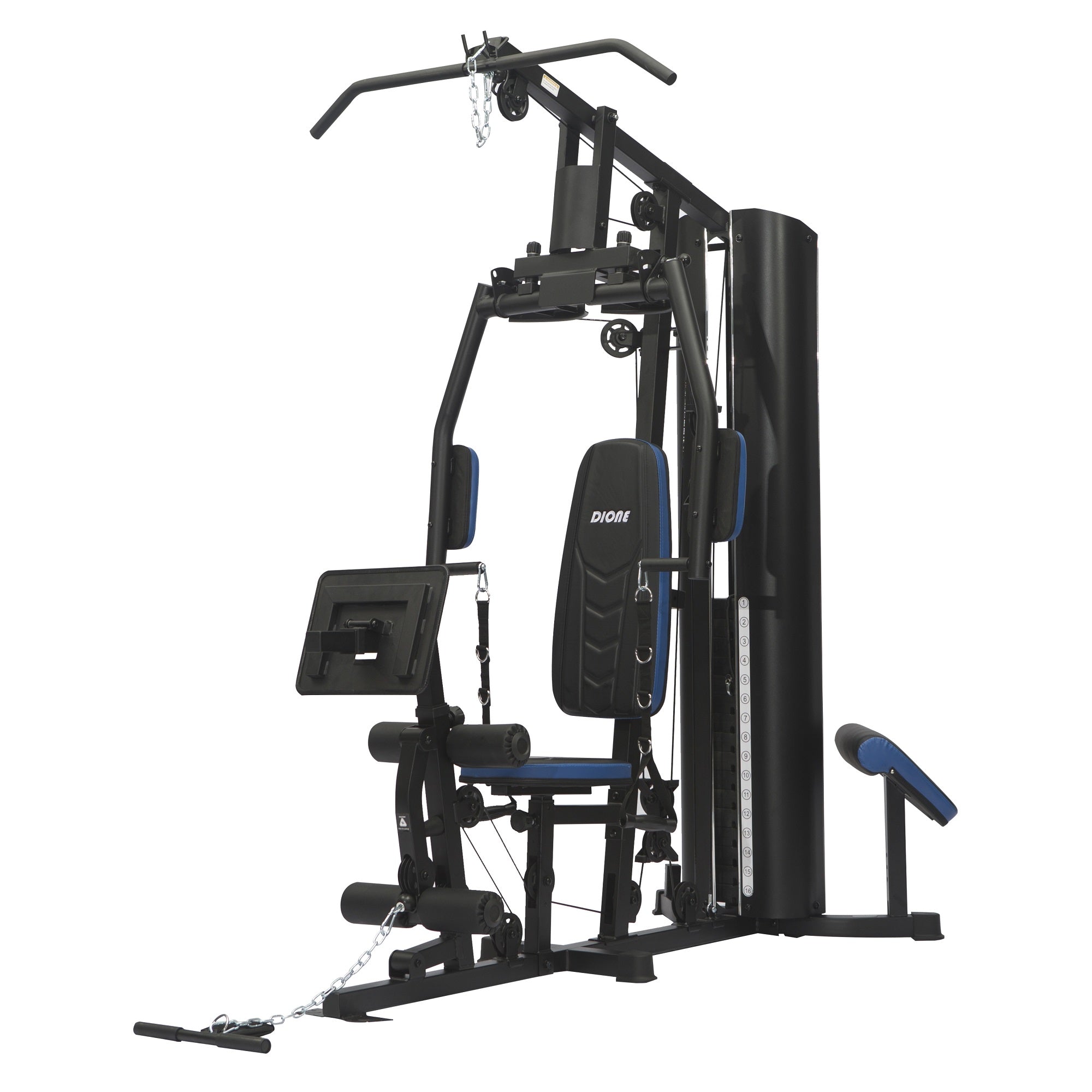 Dione HG6 Krachtstation Homegym met Legpress
