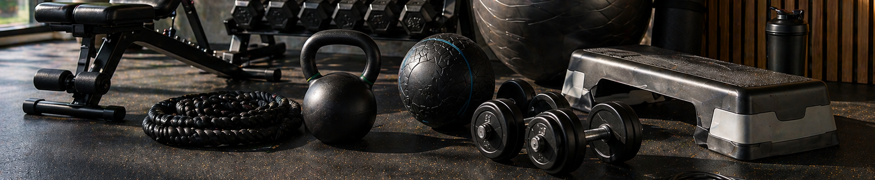 Een overzicht van alle fitnessapparaten
