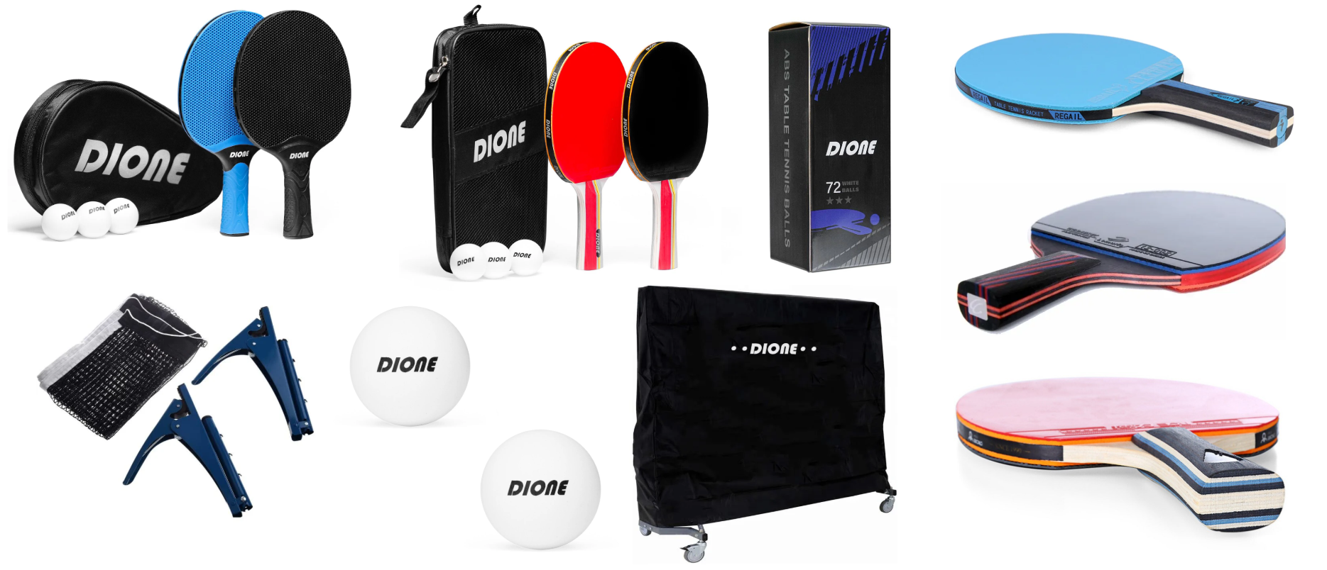 Tafeltennis accessoires