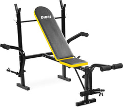 Banc de musculation avec poids