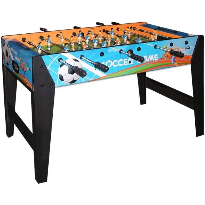 Bestickerde voetbaltafel telescoop stangen Garlando F-Zero