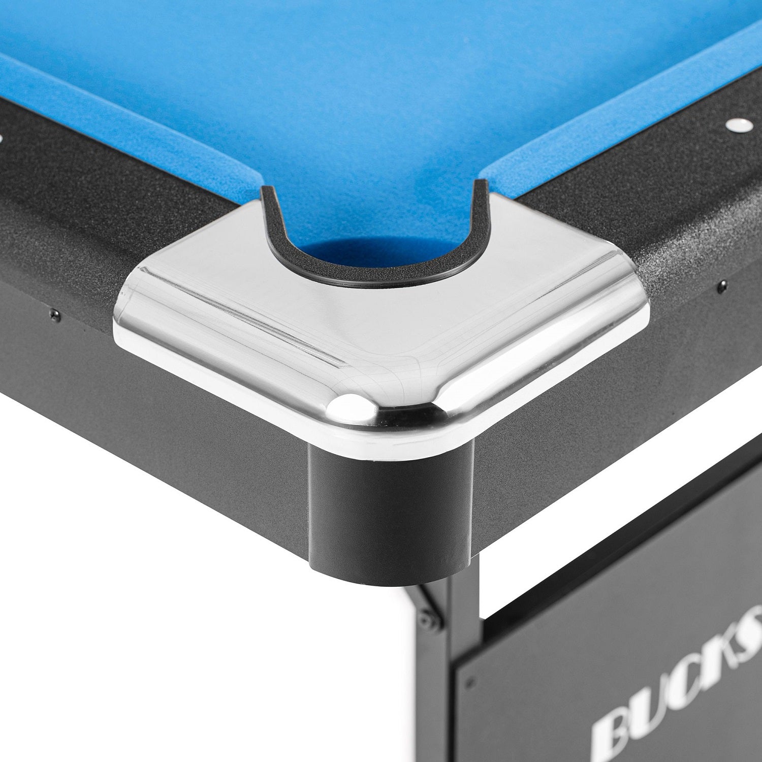 Table de billard BuckShot Atlanta 6 ft - Pieds pliants - Bleu