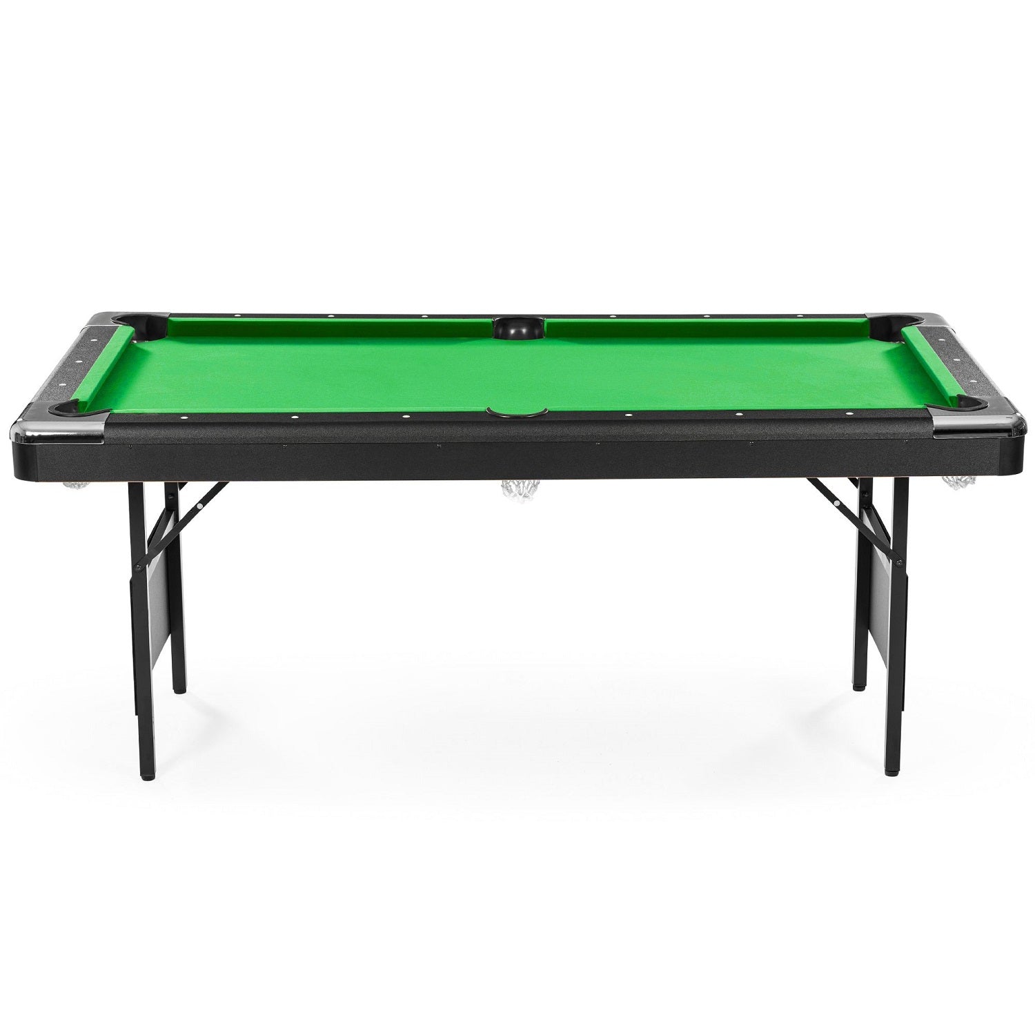 Table de billard BuckShot Atlanta 6 ft - Pieds pliants - Vert