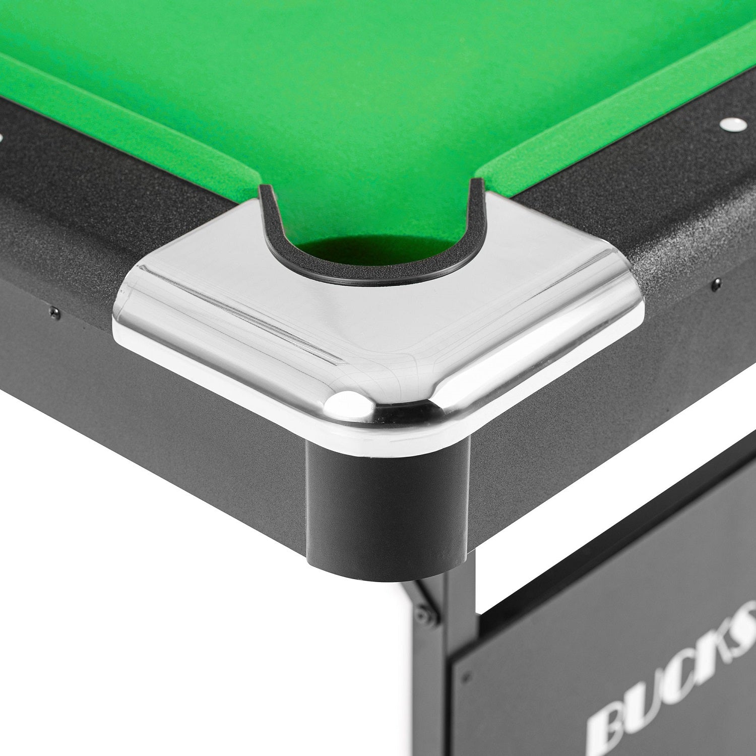 Table de billard BuckShot Atlanta 6 ft - Pieds pliants - Vert