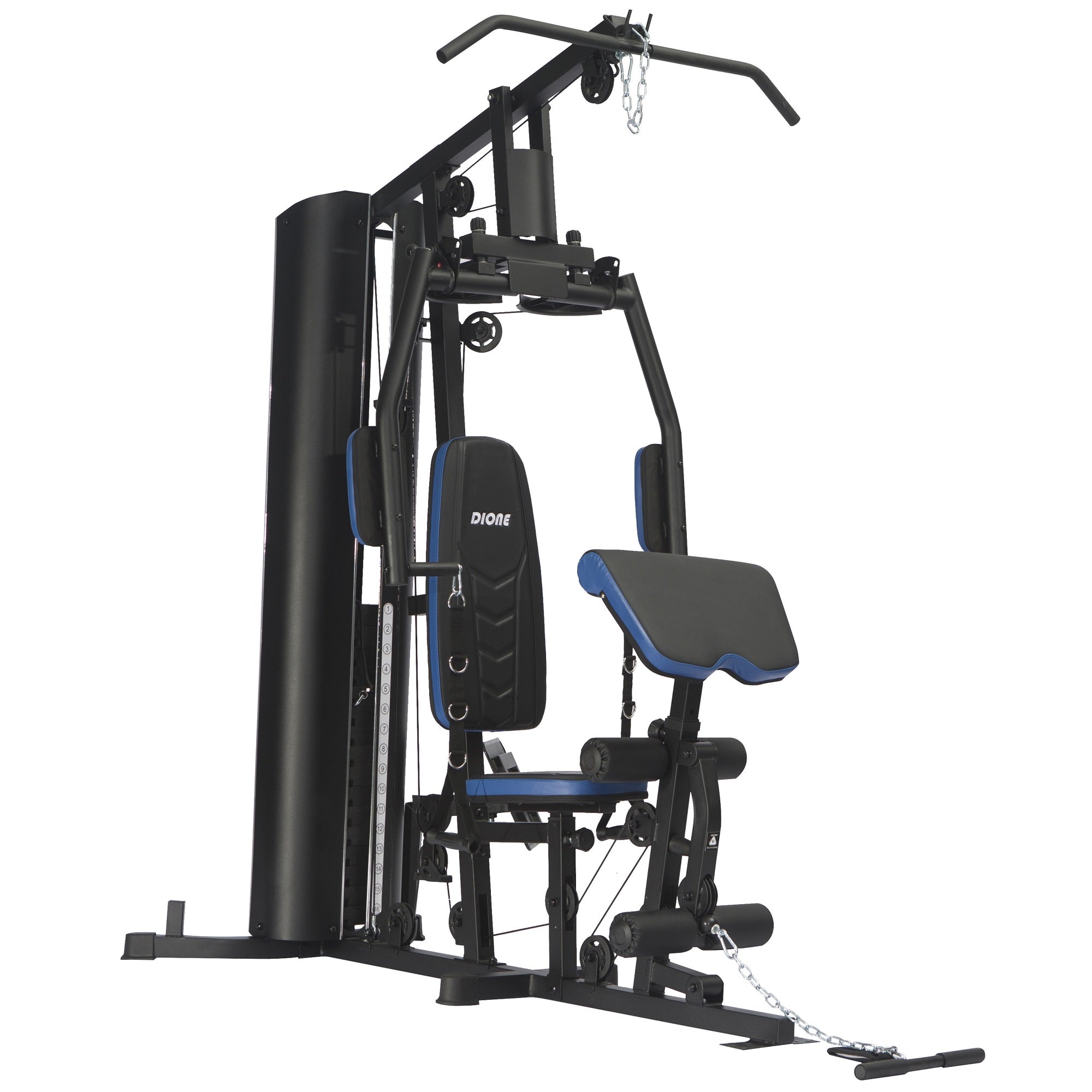 Dione HG6 Krachtstation Homegym met Legpress