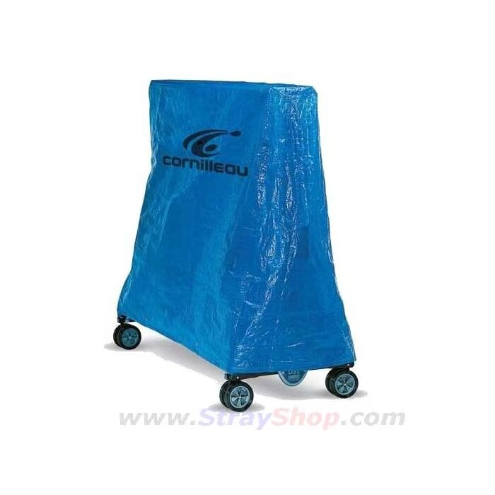 Cornilleau tafeltennis Polyester Hoes Compact tafeltennis blauw