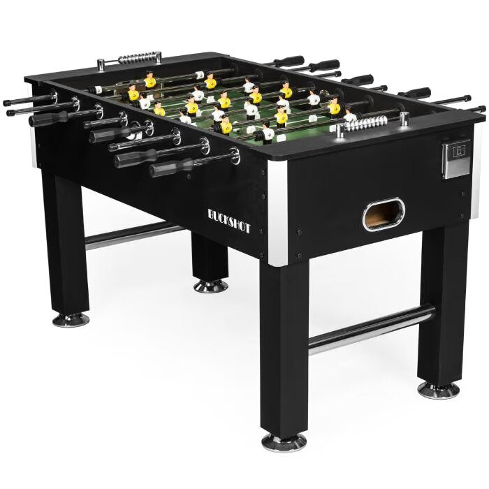 BuckShot Silver Bullet Football Table 