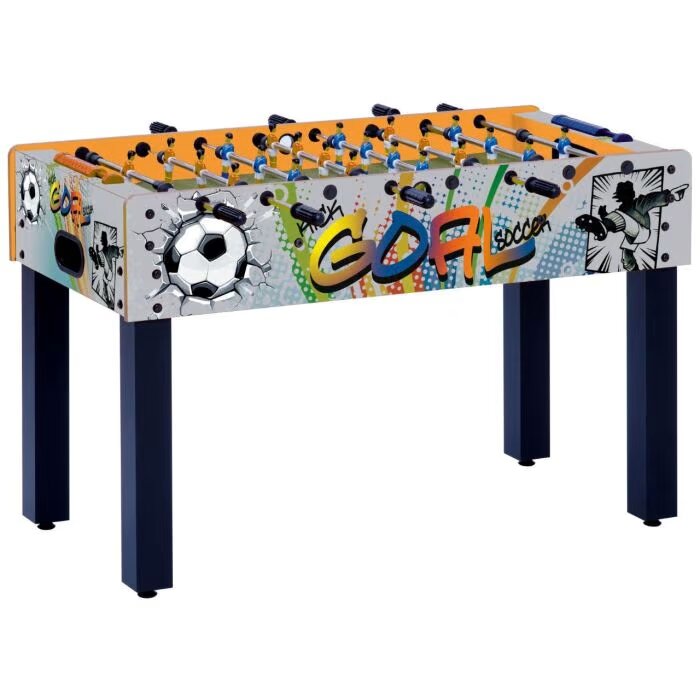 WK Stijl Garlando voetbaltafel F-1 telescoop stangen